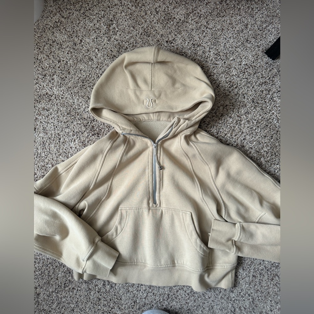 Lululemon scuba oversized half zip hoodie